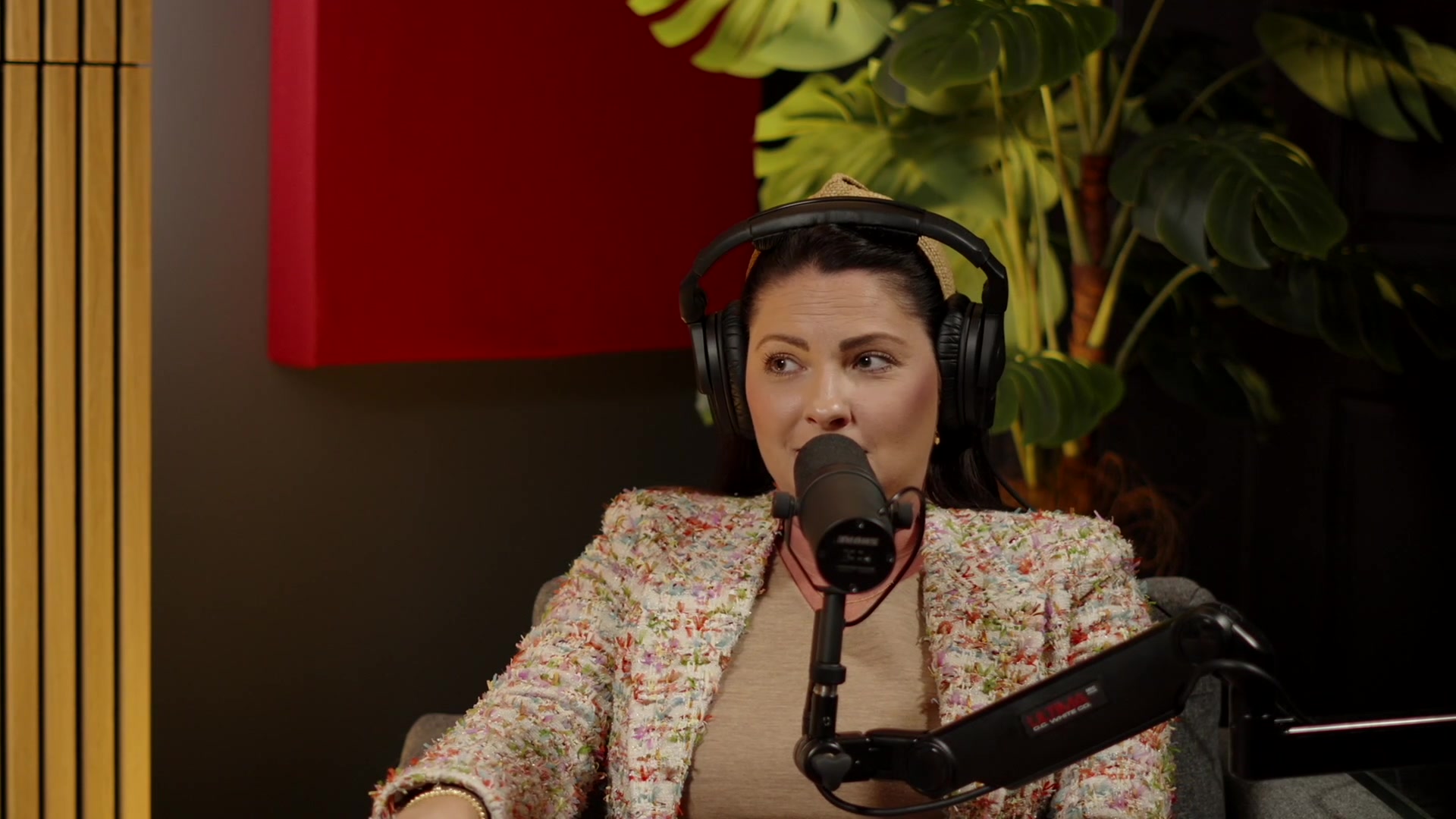 Authentic camera frame from Amanda Rahemanji’s custom-clothing interview