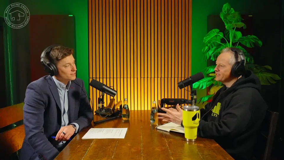 Still from Matt Rhine’s interview with Bill McKenzie