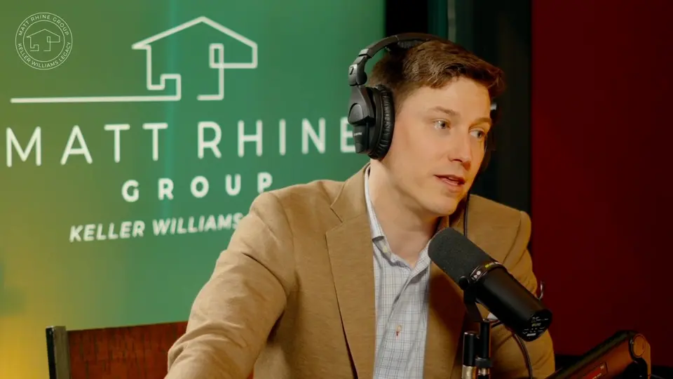 Still from Matt Rhine’s interview with Charlie Rhine