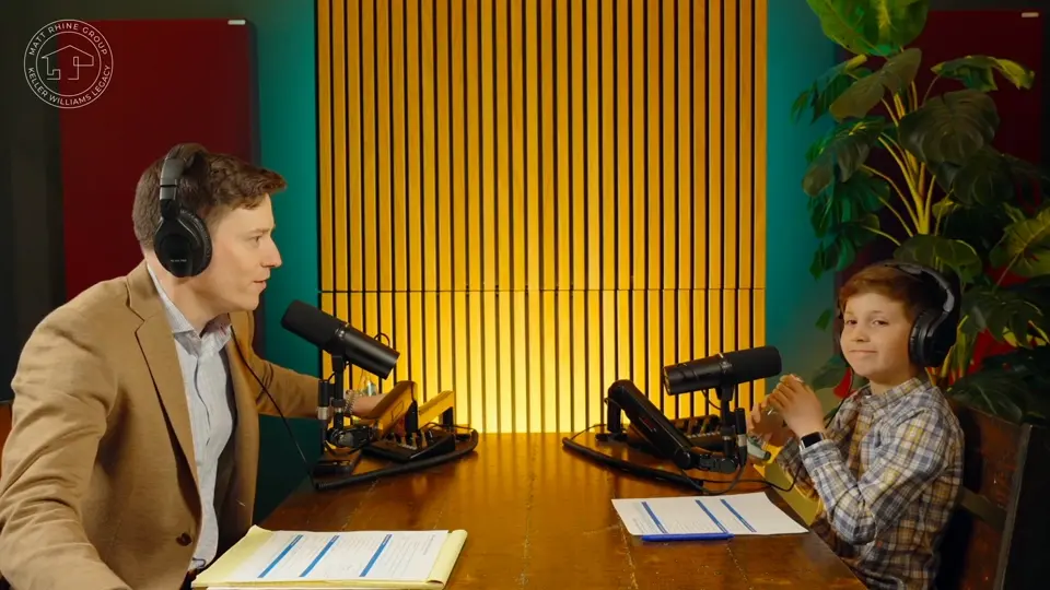 Matt and Charlie together at the microphones in their 2026 interview