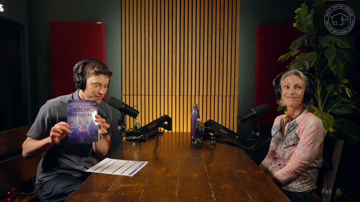 Still from Matt Rhine’s interview with Dr. Colleen Quinn
