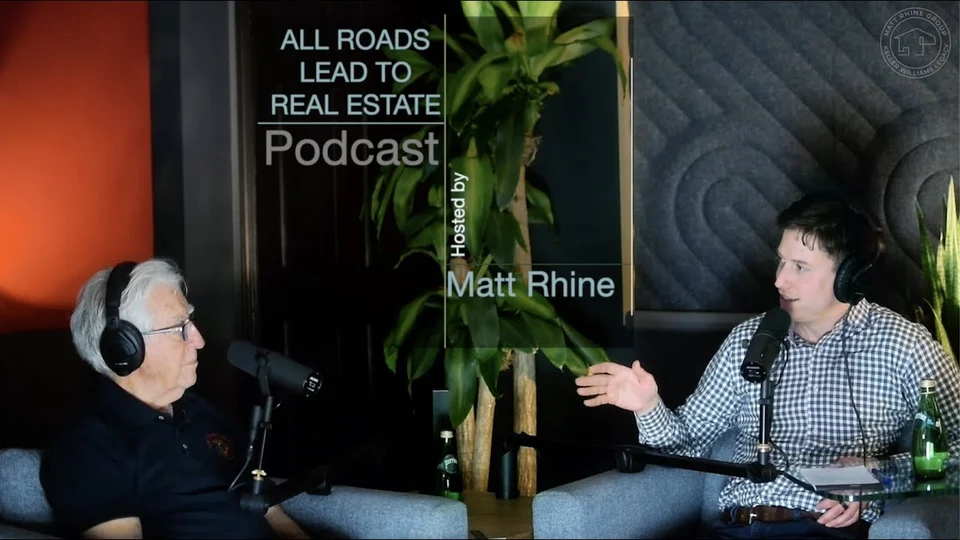 Dr. McGee and Matt pictured in a separate filmed conversation; this 2022 interview is audio