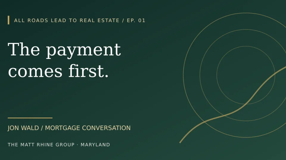 Illustrated Jon Wald mortgage episode artwork