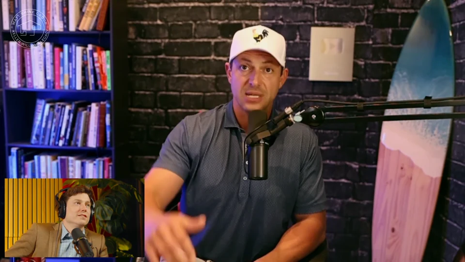 Still from Matt Rhine’s interview with Ricky Carruth