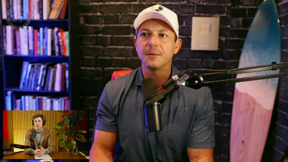 Frame from Matt Rhine’s recorded conversation with Ricky Carruth