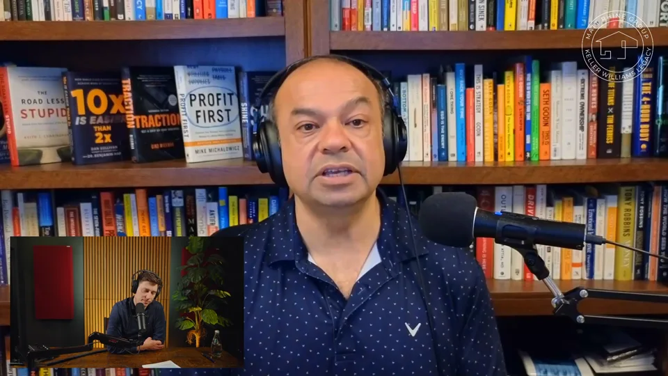 Still from Matt Rhine’s interview with Rocky Lalvani