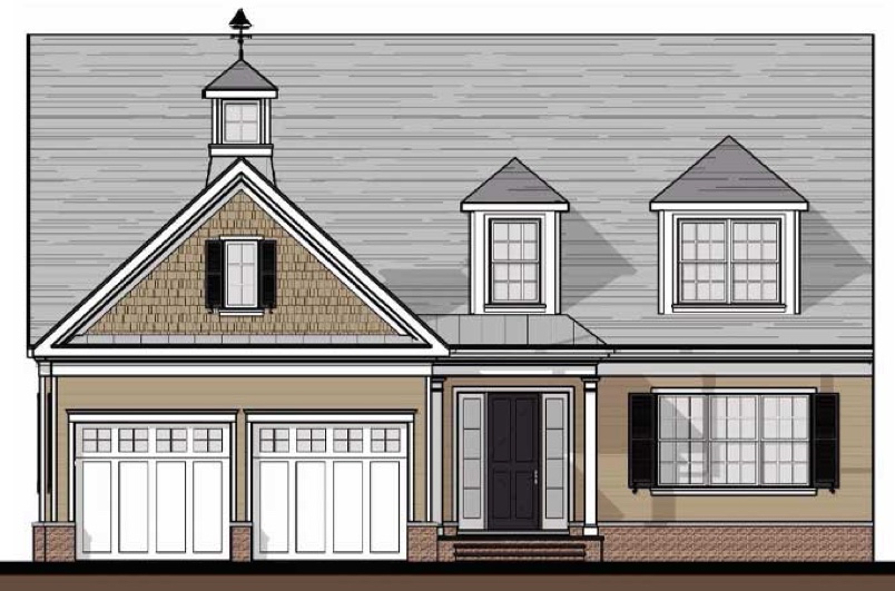 Official Anneslie elevation · Illustration, not lot photography
