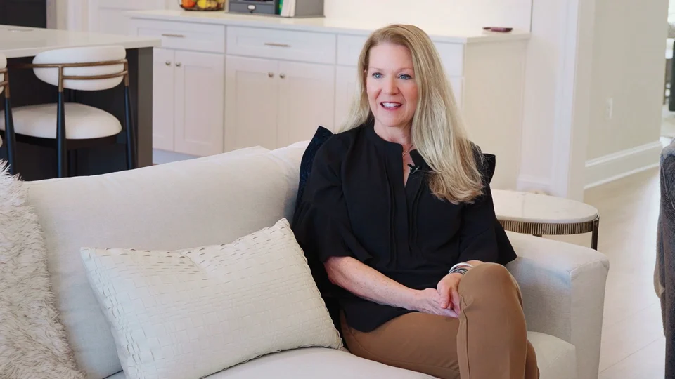 Laura Zois, homeowner, in the Woodbrook interview